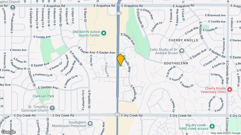 2433 E Fremont Ct Map and Location Details