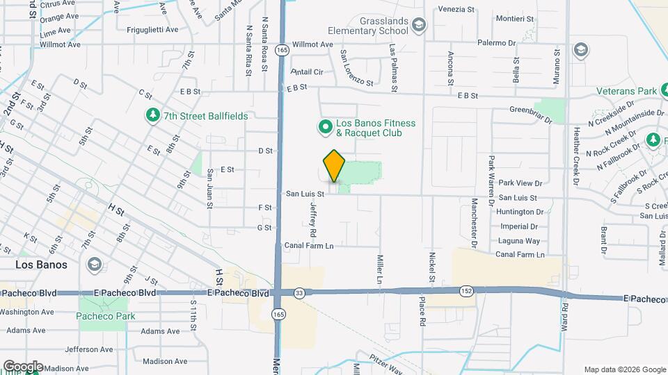 1501 Racquet Club Dr Map and Location Details