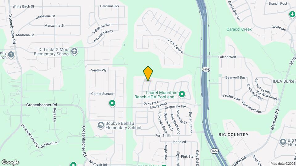 1811 Buescher Path Mapa y Detalles de la Ubicación