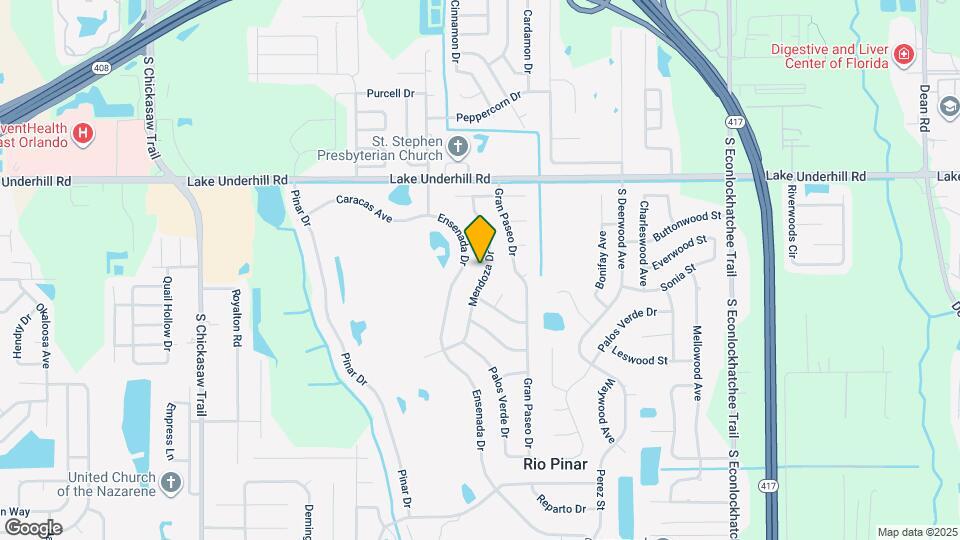 718 Mendoza Dr Map and Location Details
