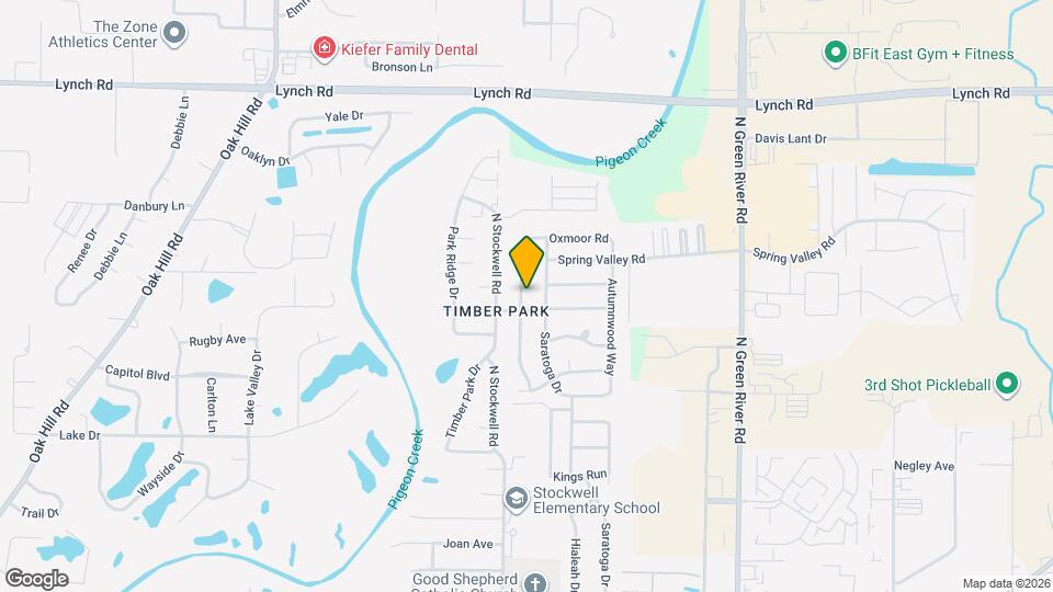 3205 Crossbow Ln Map and Location Details
