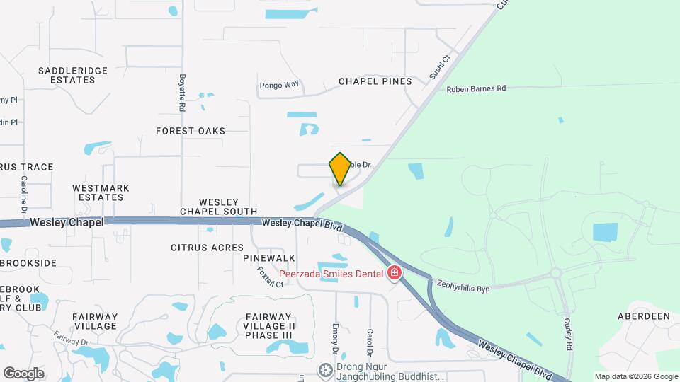 5840 Lake Front Dr Mapa y Detalles de la Ubicación