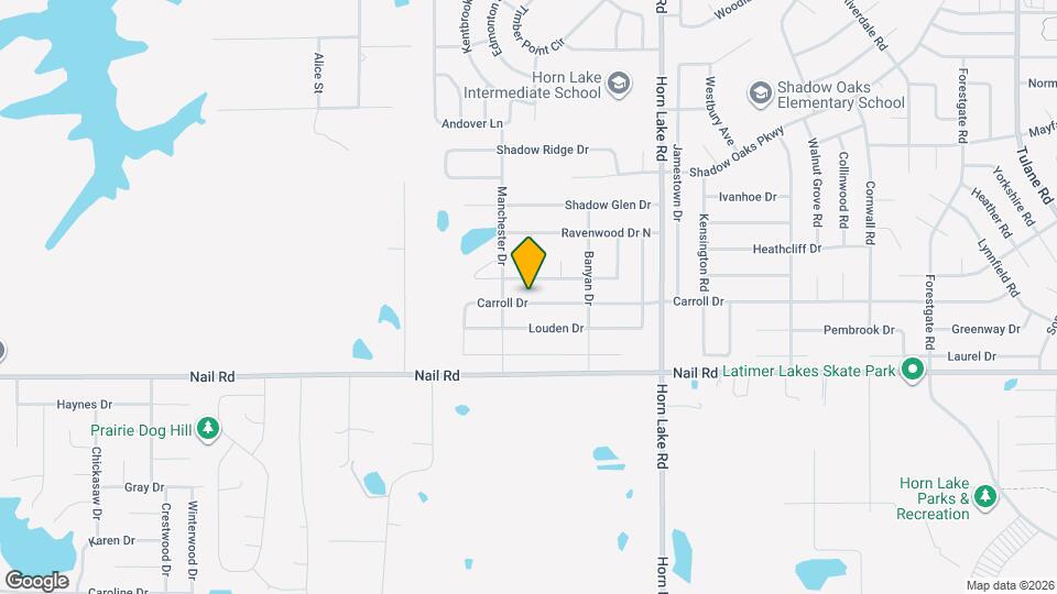 4290 Carroll Dr Map and Location Details