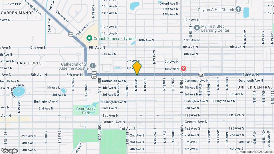 493 54th St N Map and Location Details