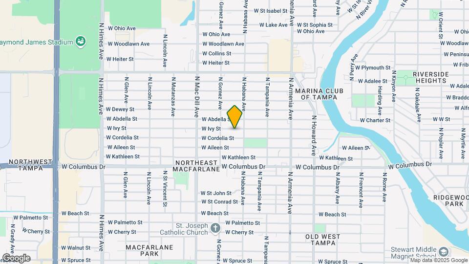 2910 W Ivy St Map and Location Details