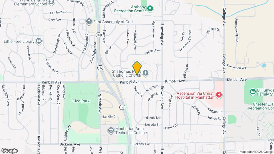 2018 Shirley Ln Map and Location Details