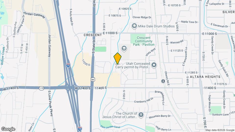 11267 Crescent Oak Way Map and Location Details