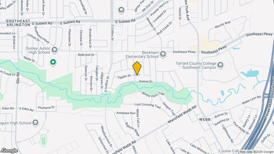 6705 Terrace Glen Dr Mapa y Detalles de la Ubicación