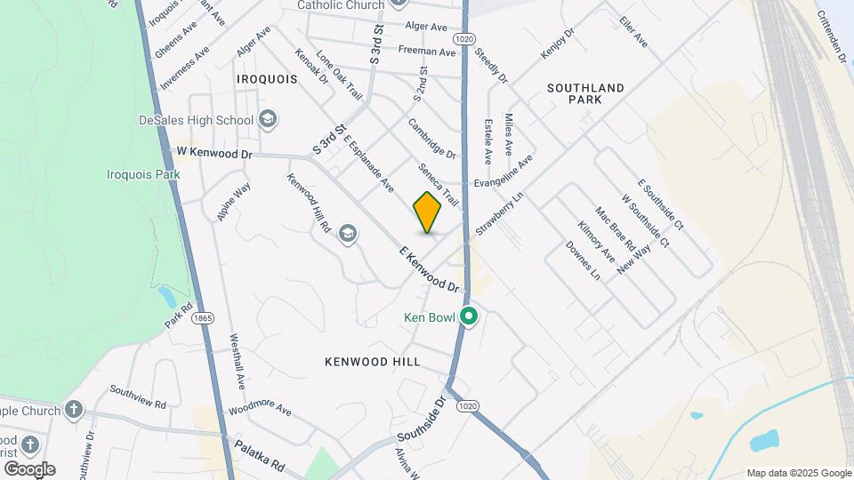 332 E Esplanade Ave Map and Location Details