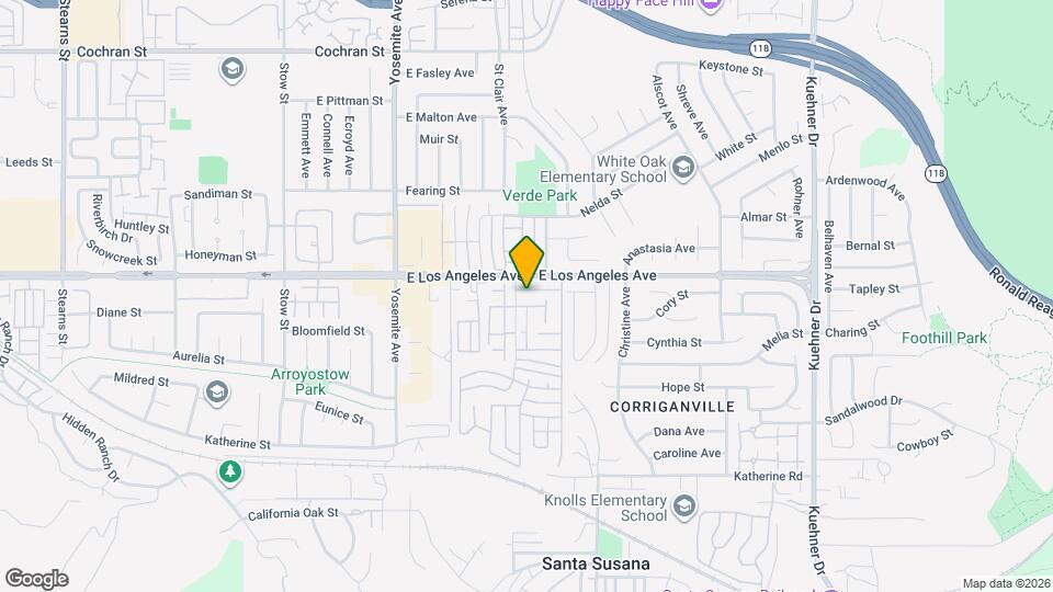 1934 Rory Ln Map and Location Details