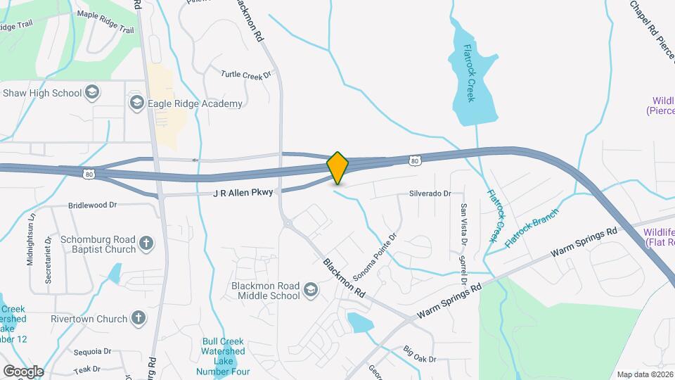 8000 Santee Ct Map and Location Details