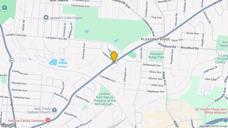 5806 Montgomery Rd Map and Location Details