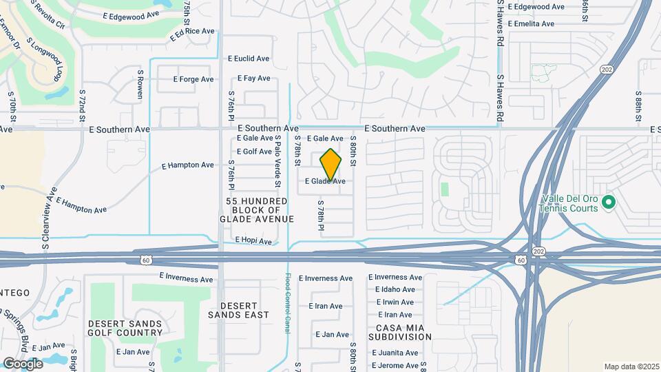 7921 E Glade Ave-Unit -7921 east Glade Ave Mapa y Detalles de la Ubicación