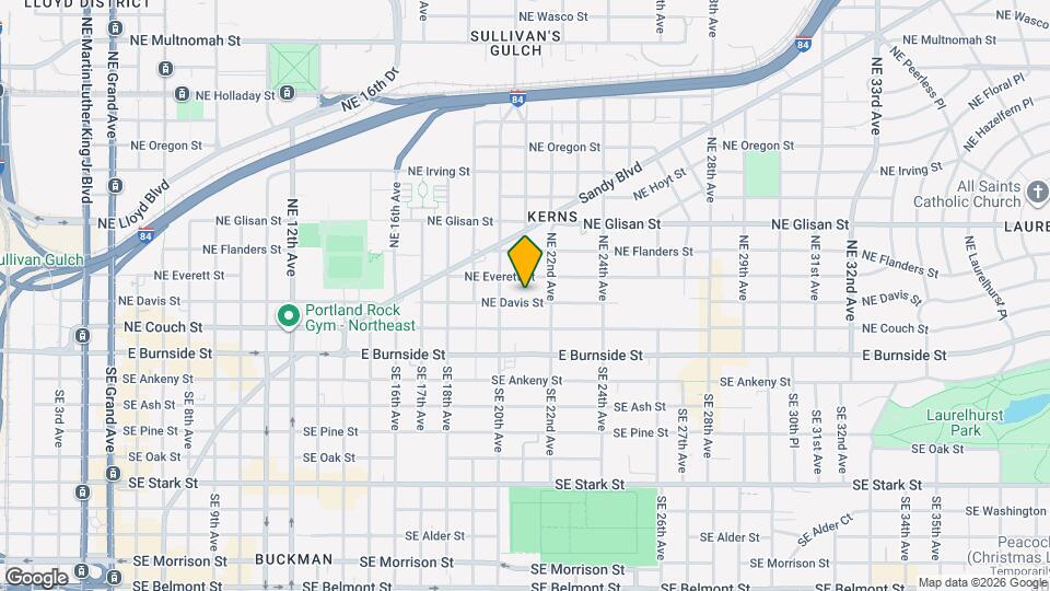 2047 NE Davis St Map and Location Details