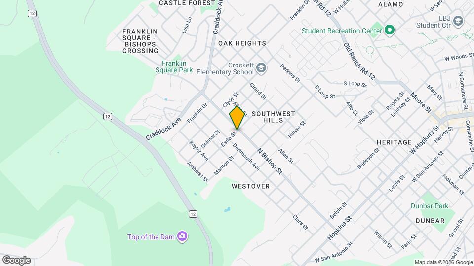 1113 N Bishop St Map and Location Details