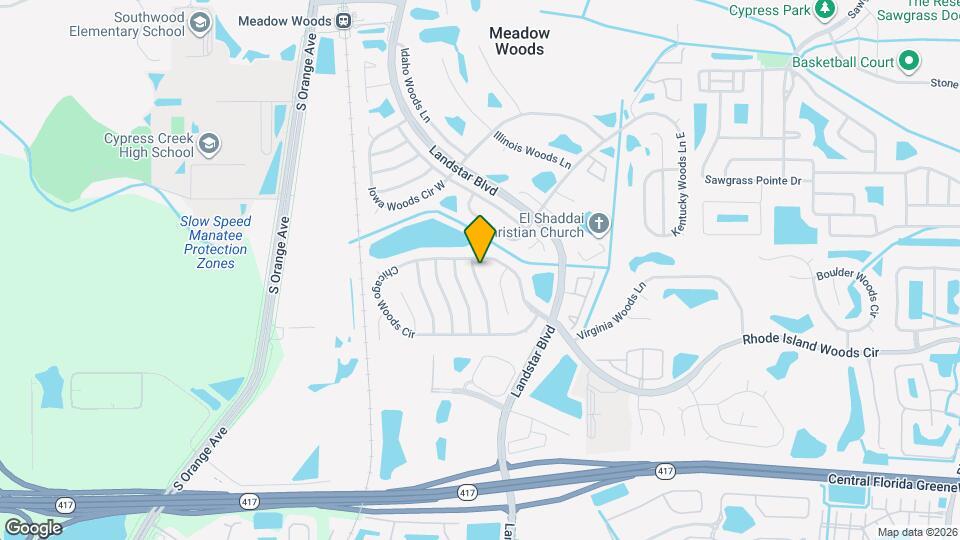13015 Baltimore Woods Ln Mapa y Detalles de la Ubicación
