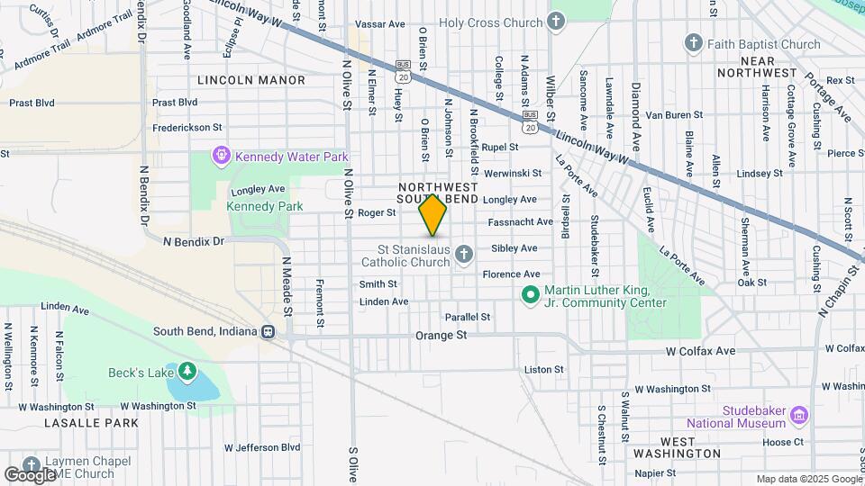 2018 Bertrand St Map and Location Details