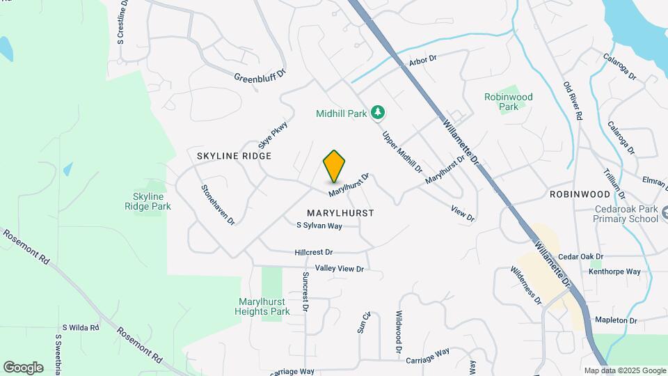1759 Marylhurst Dr Map and Location Details