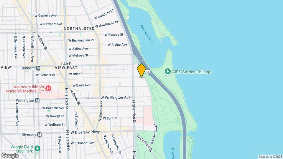 3130 N Lake Shore Dr Map and Location Details