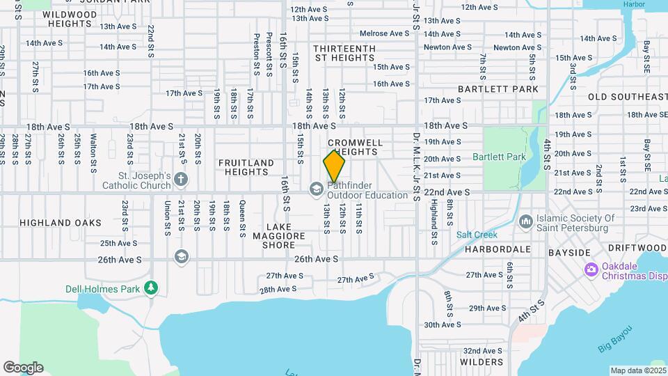 1253 22nd Ave S Map and Location Details