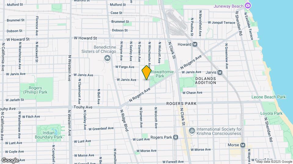 7314-7322 N Winchester Ave Mapa y Detalles de la Ubicación