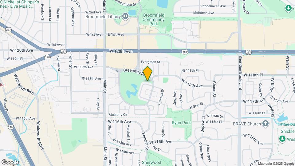 206 Cypress Cir Map and Location Details