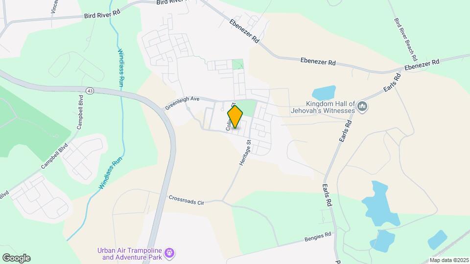 402 Redbridge St Map and Location Details