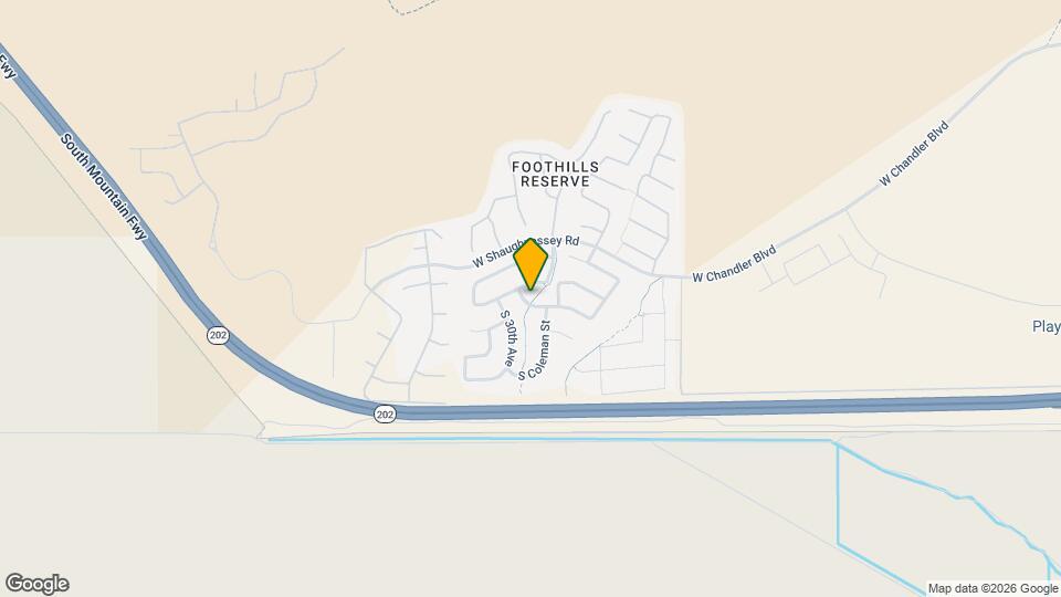 2916 W Windsong Dr Map and Location Details