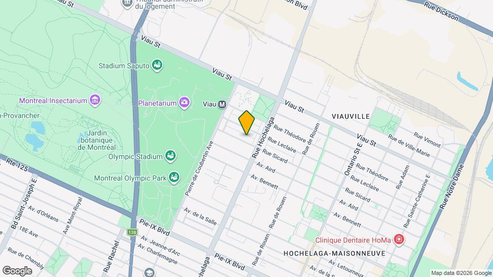 2535 Sicard Rue Map and Location Details