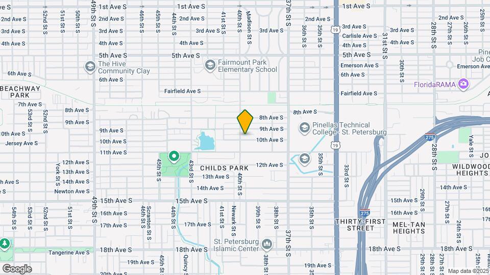 3953 10th Ave S Map and Location Details