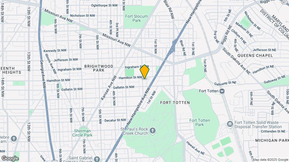 5119 2nd St NW Map and Location Details