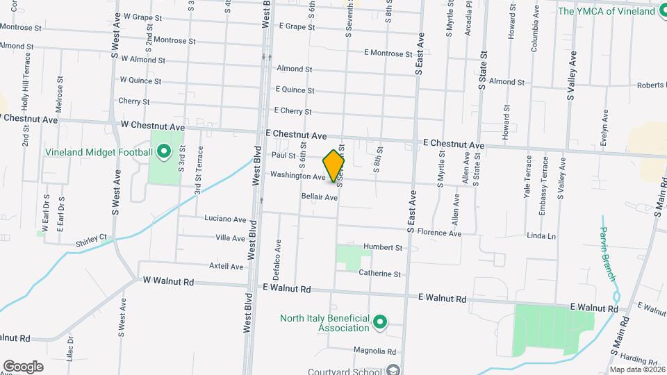 738 South Seventh Street, 1 Map and Location Details