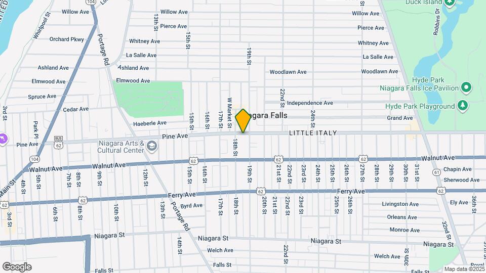 1817 Pine Ave Map and Location Details