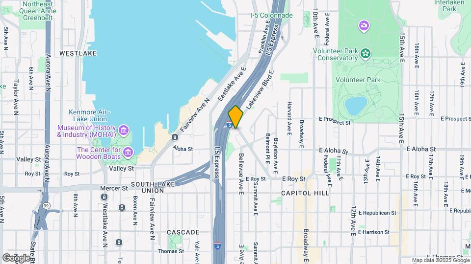 1029 Belmont Ave E Map and Location Details