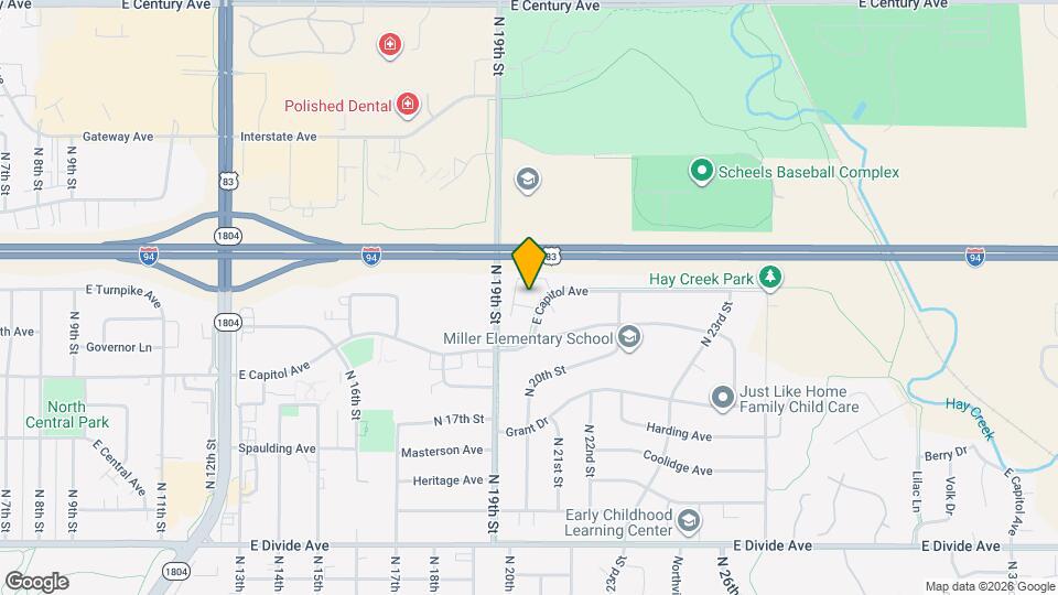 North Pointe Apartments Map and Location Details
