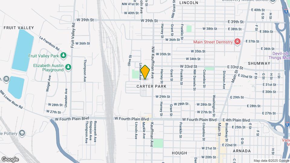 3010 Kauffman Ave Map and Location Details