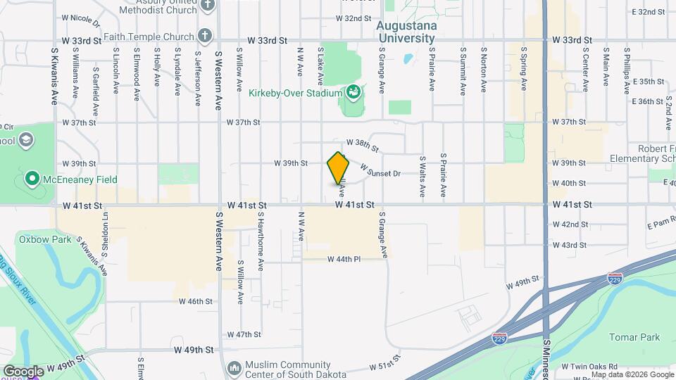 3205 S Covell Ave Map and Location Details