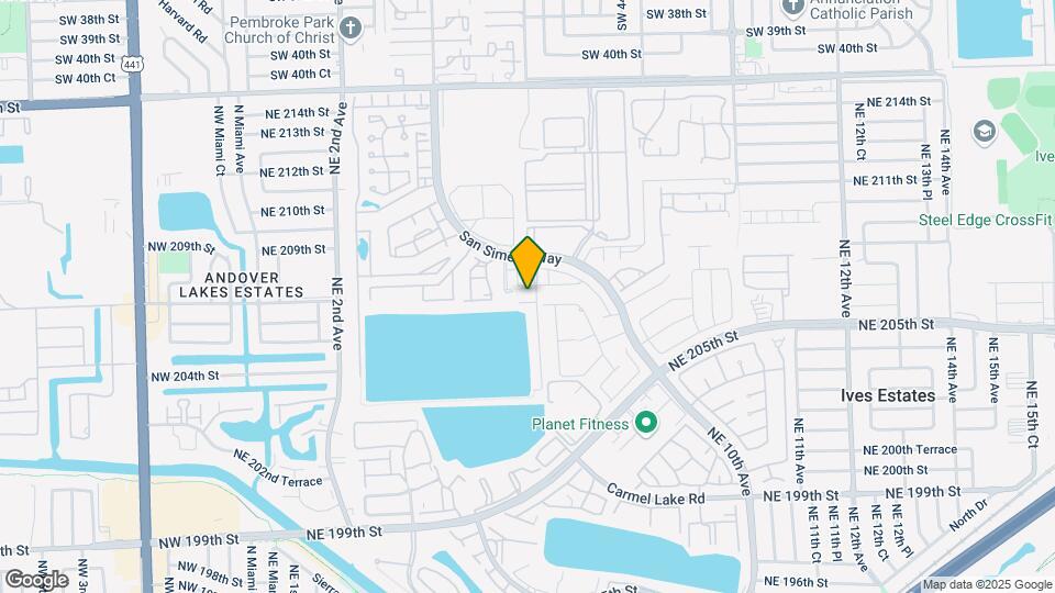 545 NE 206th Ln Map and Location Details
