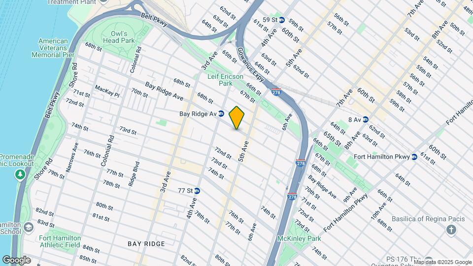 460 Bay Ridge Ave, Unit 3 Map and Location Details