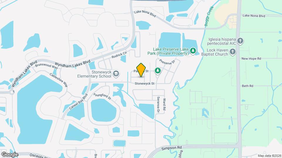 3156 Twin Shore Ln Map and Location Details