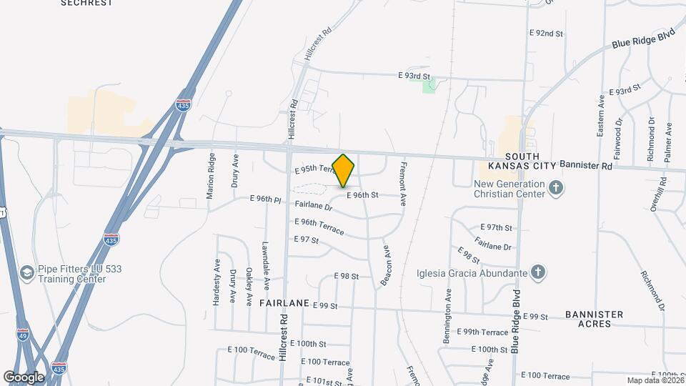 6006 E 96th St Map and Location Details