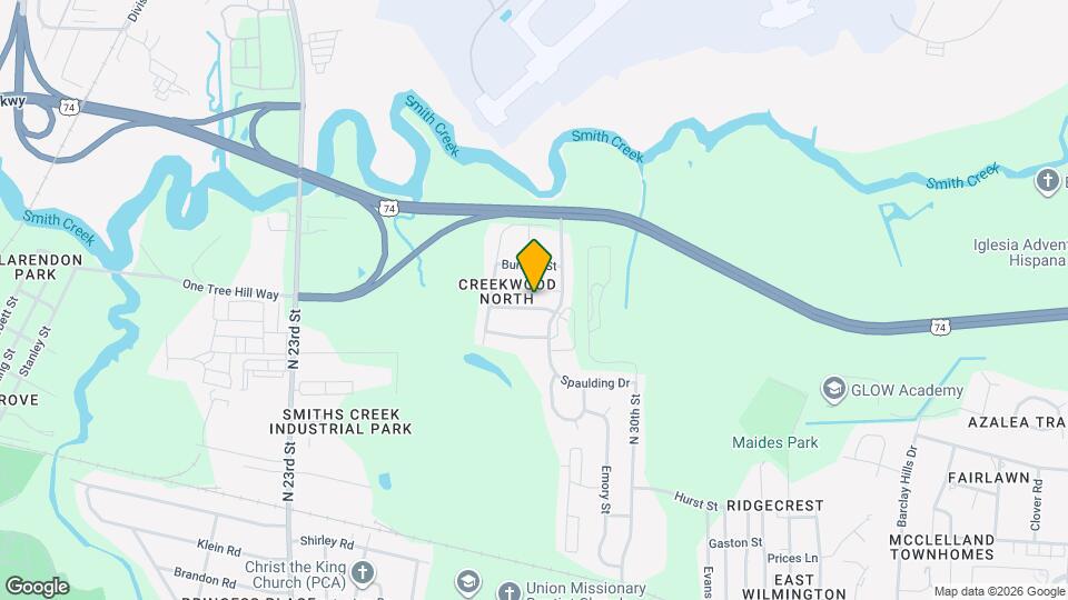 2703 Robeson St Map and Location Details