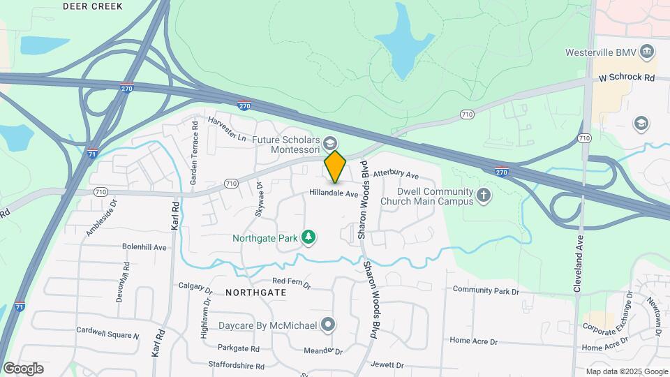 1900 Hillandale Ave Map and Location Details