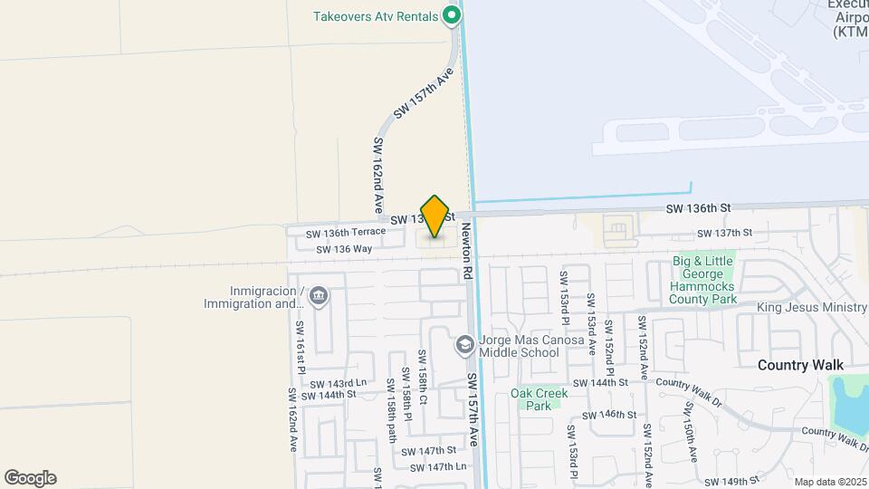 13663 SW 158th Ave Map and Location Details