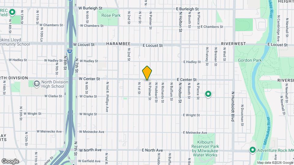 2667-2669 N Palmer St-Unit -2667 Map and Location Details