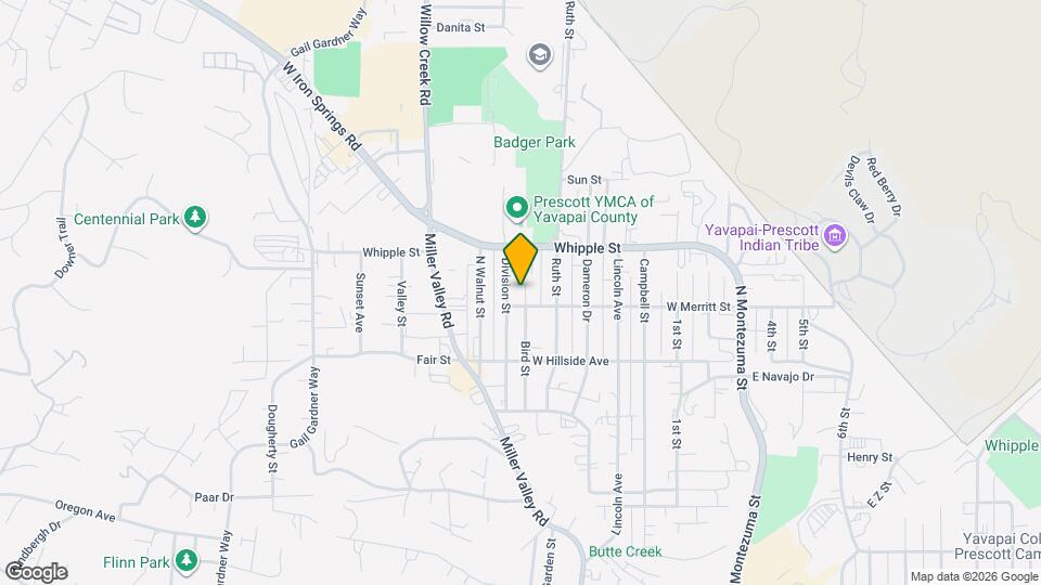 810 Bird St Map and Location Details