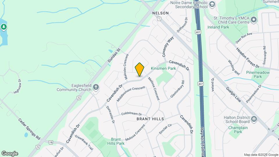 2531 Cavendish Dr Map and Location Details