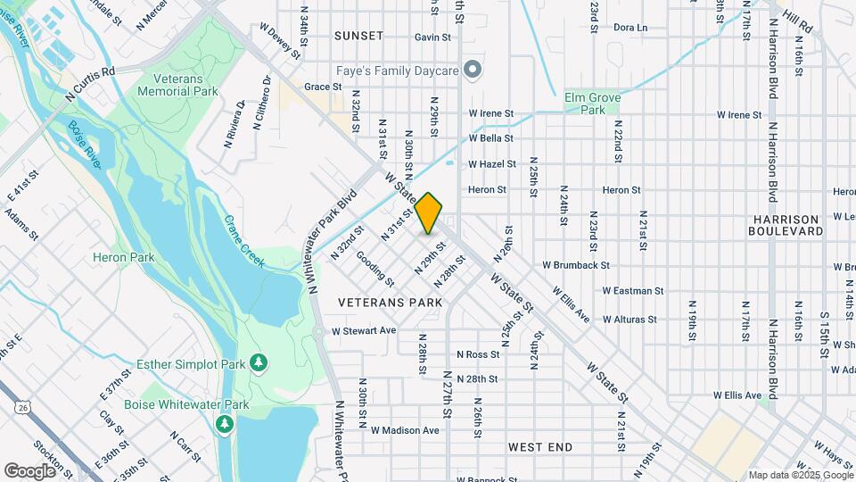 2928 Davis St Map and Location Details
