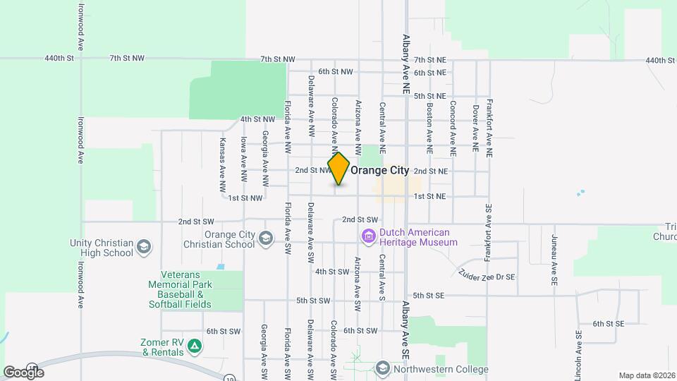 221 1st St NW Map and Location Details