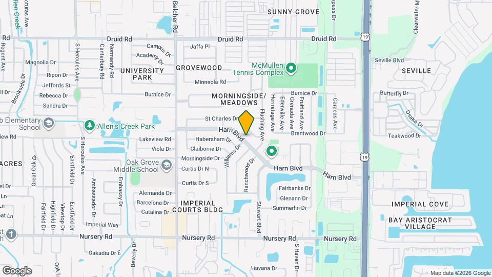 2332 Harn Blvd Mapa y Detalles de la Ubicación